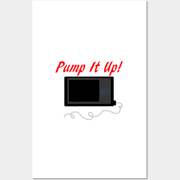 Pump It Up! 2 Red Wall Art by CatGirl101